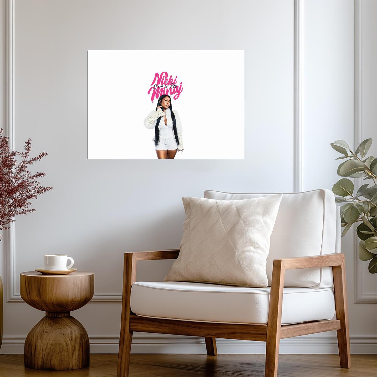 Nicki Minaj Queen of Rap | Documentary Poster | Hip Hop Legend Wall Art - Music Poster