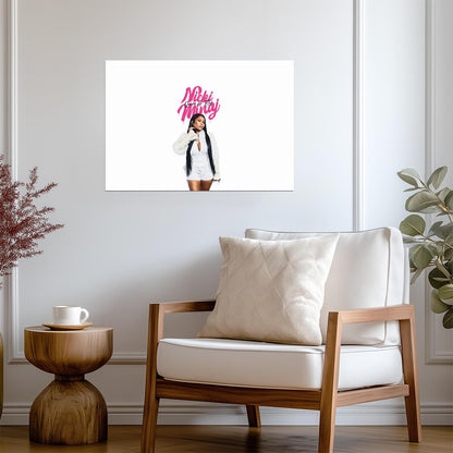 Nicki Minaj Queen of Rap | Documentary Poster | Hip Hop Legend Wall Art - Music Poster