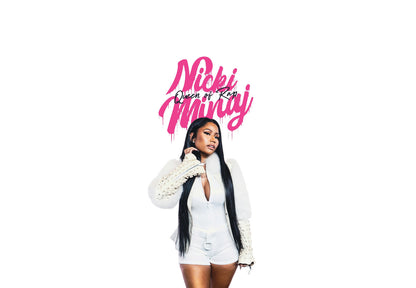 Nicki Minaj Queen of Rap | Documentary Poster | Hip Hop Legend Wall Art - Music Poster