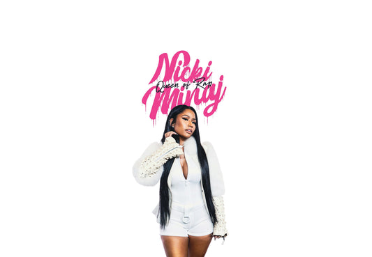 Nicki Minaj Queen of Rap | Documentary Poster | Hip Hop Legend Wall Art - Music Poster