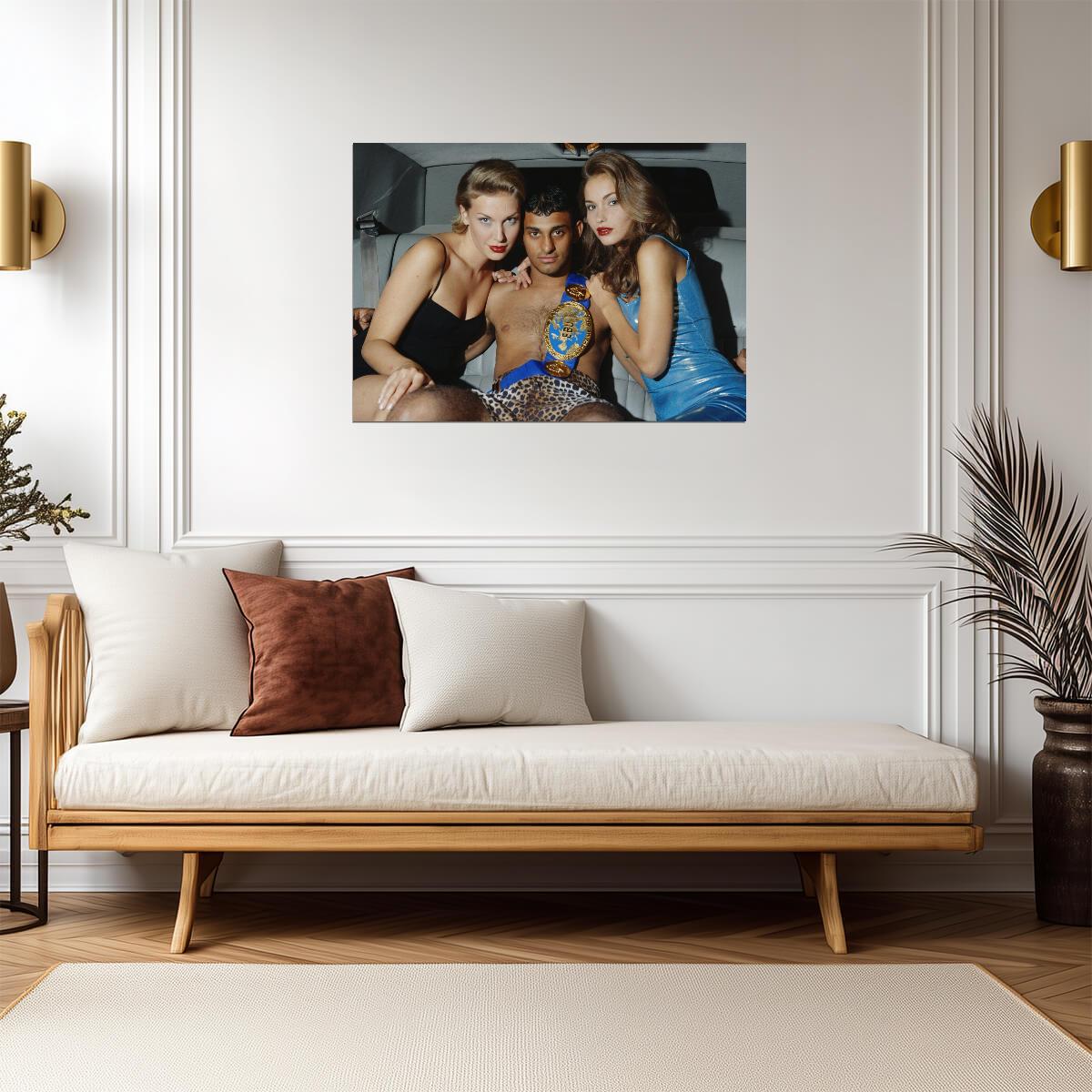 Prince Naseem Hamed | Boxing Legend Poster | World Champion Wall Art - Sports Poster
