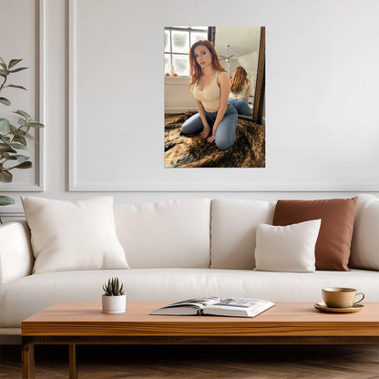 Amouranth | Internet Celebrity Art | Sexy Model Poster - Celebrities Poster