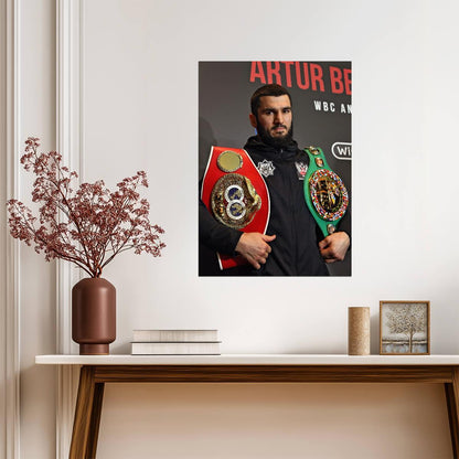 Artur Beterbiev Unified World Champion | Boxing Poster | Sports Legend Print - Sports Poster