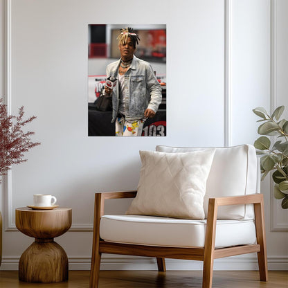 Xxxtentacion at Radio Event | Live Appearance Poster | Hip Hop Star Wall Art - Music Poster
