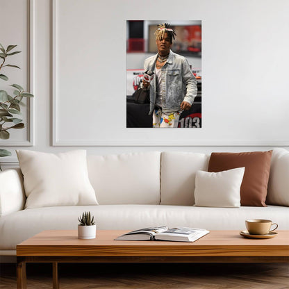 Xxxtentacion at Radio Event | Live Appearance Poster | Hip Hop Star Wall Art - Music Poster
