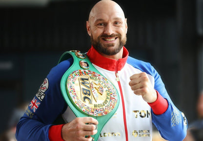 Tyson Fury The Gypsy King WBC | Boxing Poster | Heavyweight Champion Art - Sports Poster