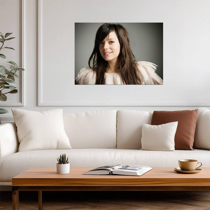 Lily Allen Poster | Pop Singer Wall Art - Music Poster