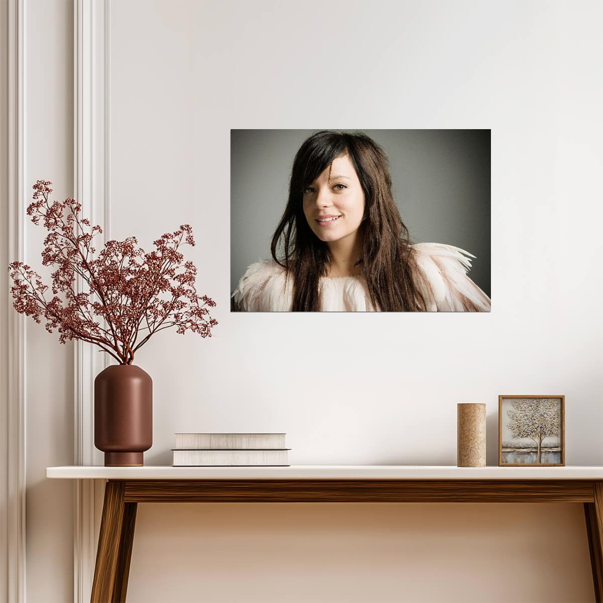Lily Allen Poster | Pop Singer Wall Art - Music Poster