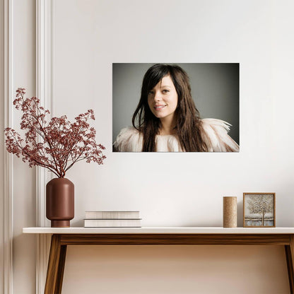 Lily Allen Poster | Pop Singer Wall Art - Music Poster