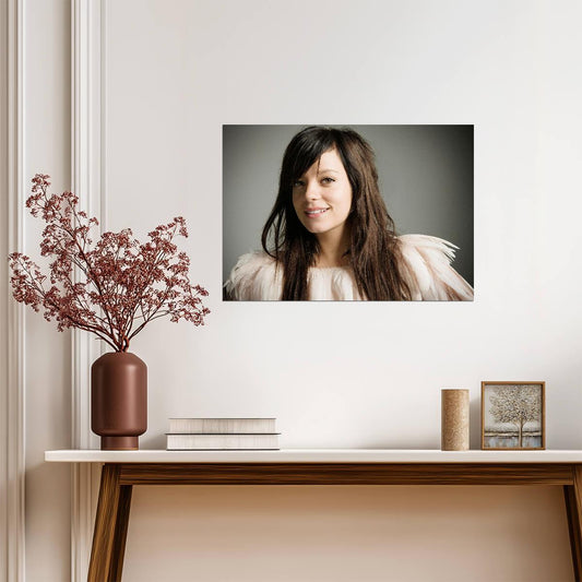 Lily Allen Poster | Pop Singer Wall Art - Music Poster