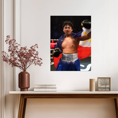 Salt Papi Philippines Flag | Boxing Poster | YouTube Boxing Fan Gift - Sports Poster
