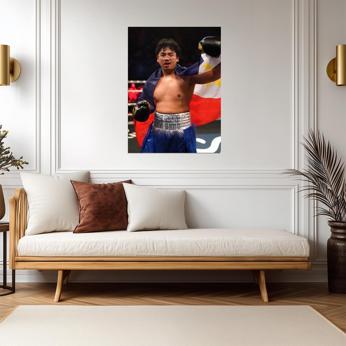 Salt Papi Philippines Flag | Boxing Poster | YouTube Boxing Fan Gift - Sports Poster