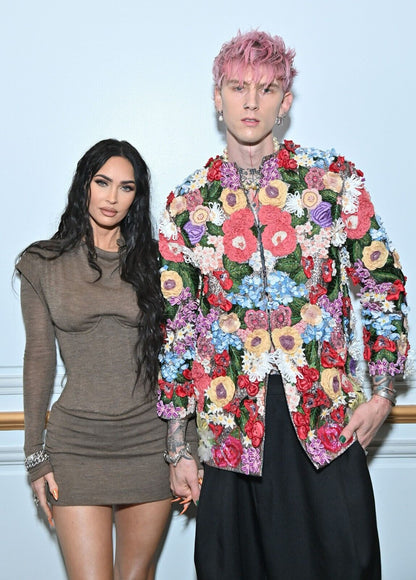 Machine Gun Kelly & Megan Fox | Celebrity Couple Poster | Modern Fashion Wall Art - Music Poster
