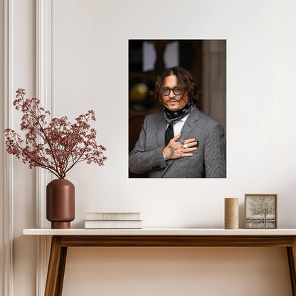 Johnny Depp Wall Art | American Actor Poster - Celebrities Poster