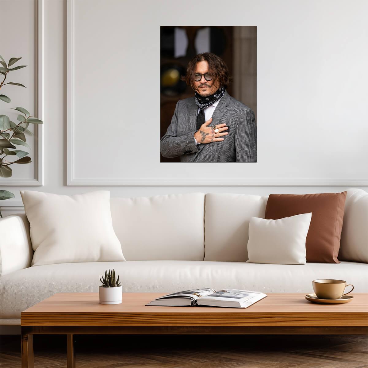 Johnny Depp Wall Art | American Actor Poster - Celebrities Poster