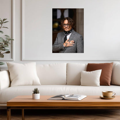 Johnny Depp Wall Art | American Actor Poster - Celebrities Poster