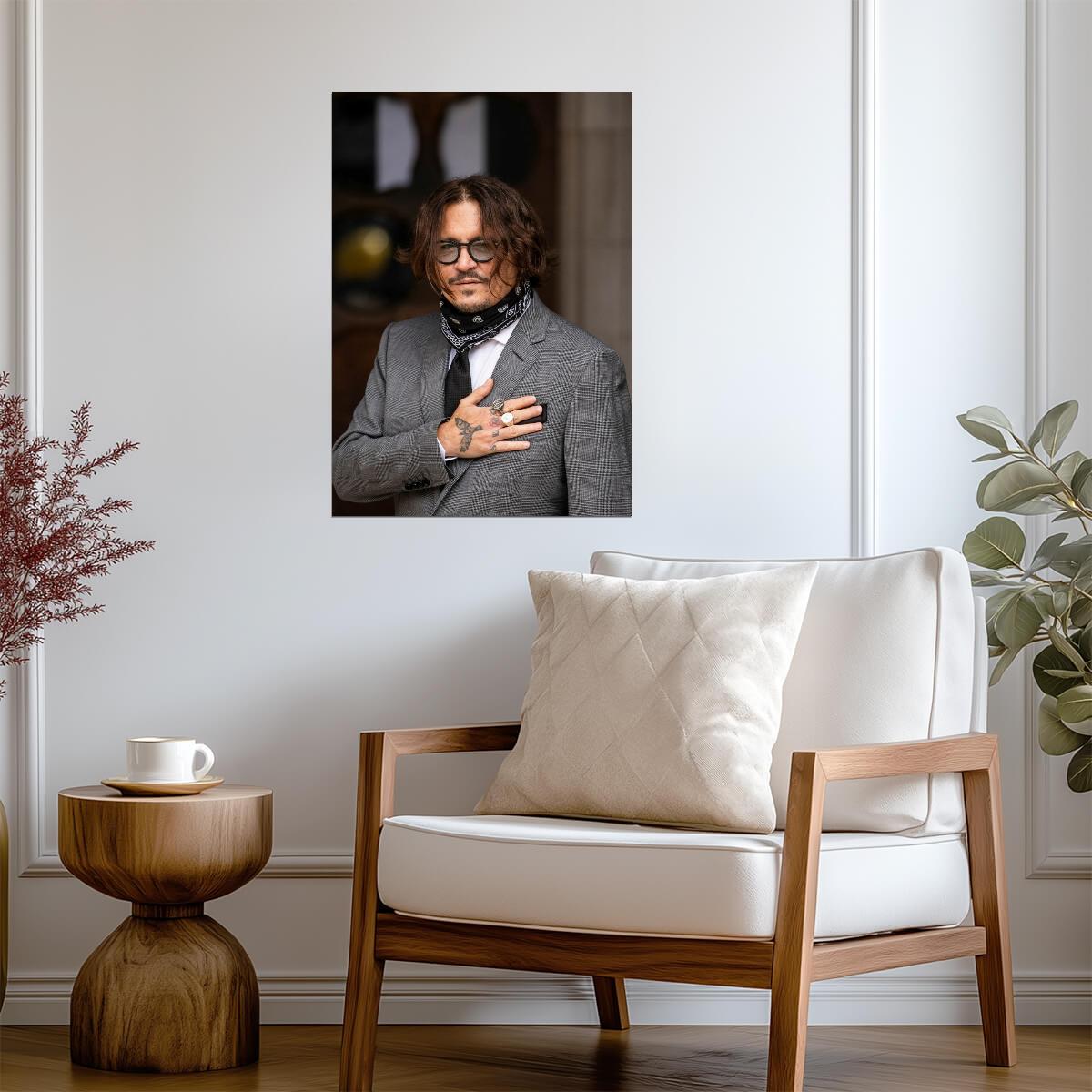 Johnny Depp Wall Art | American Actor Poster - Celebrities Poster