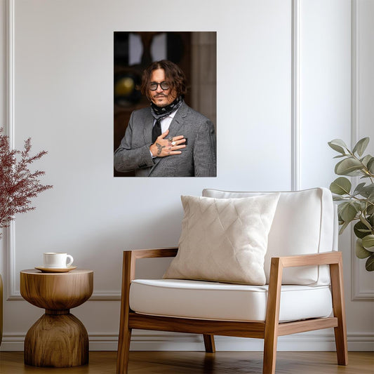 Johnny Depp Wall Art | American Actor Poster - Celebrities Poster