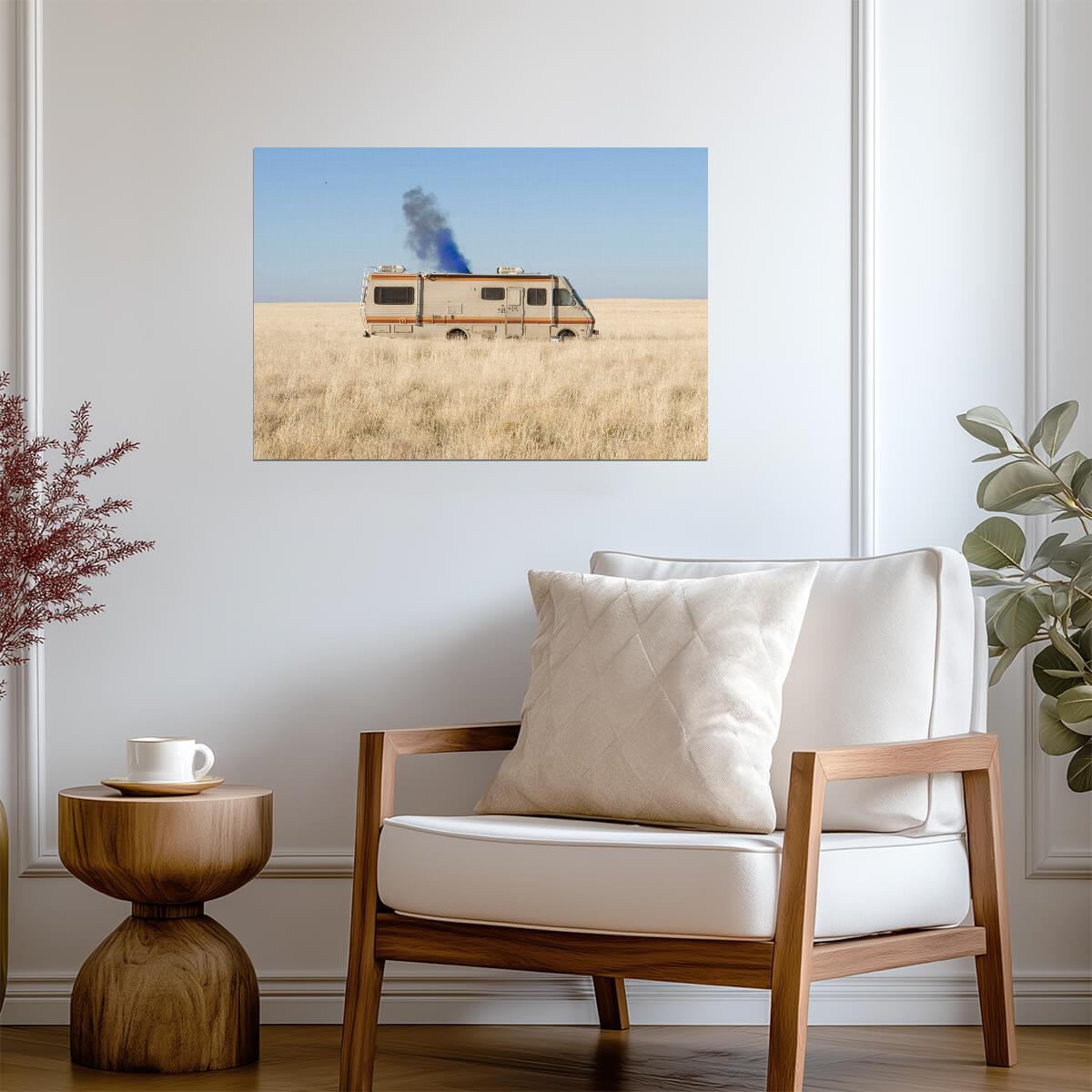 Breaking Bad The Krystal Ship RV | TV Show Poster | Crime Drama Wall Art - Movies & TV Poster