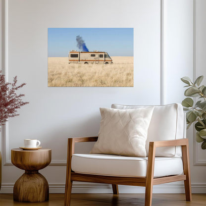 Breaking Bad The Krystal Ship RV | TV Show Poster | Crime Drama Wall Art - Movies & TV Poster