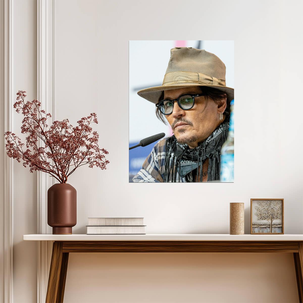 Johnny Depp Print | Actor Poster - Celebrities Poster