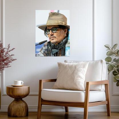 Johnny Depp Print | Actor Poster - Celebrities Poster