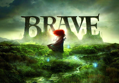 Brave | Vibrant Cartoon Art | Kids Room Poster - Movies & TV Poster