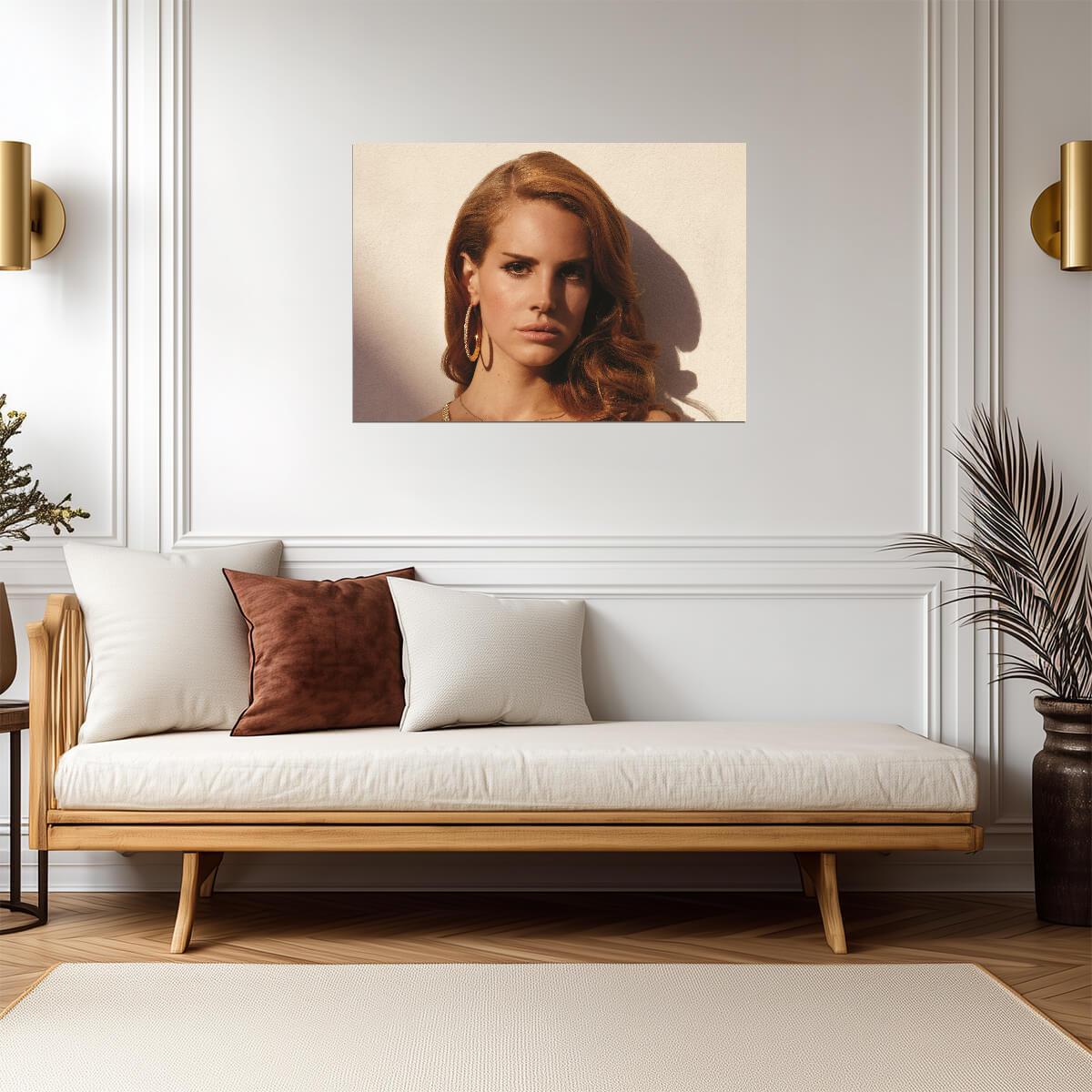 Lana Del Rey Portrait | Music Star Poster | Celebrity Wall Art - Music Poster