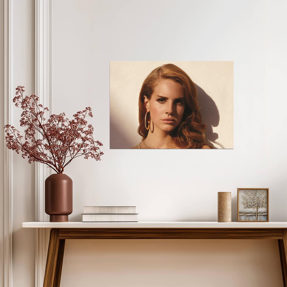 Lana Del Rey Portrait | Music Star Poster | Celebrity Wall Art - Music Poster