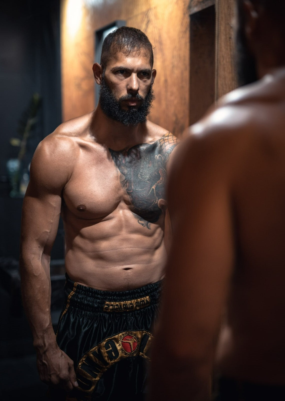 Andrew Tate Kickboxer | Motivational Photo | Gym Wall Art Poster - Celebrities Poster