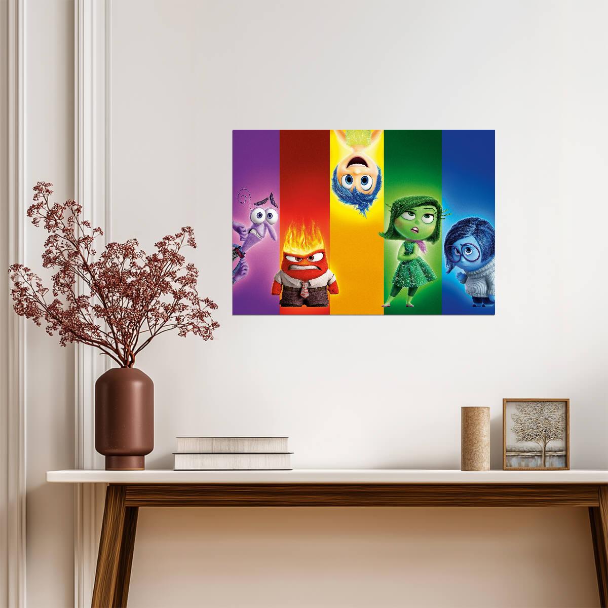 Inside Out | Pixar Animation | Movie Poster - Movies & TV Poster