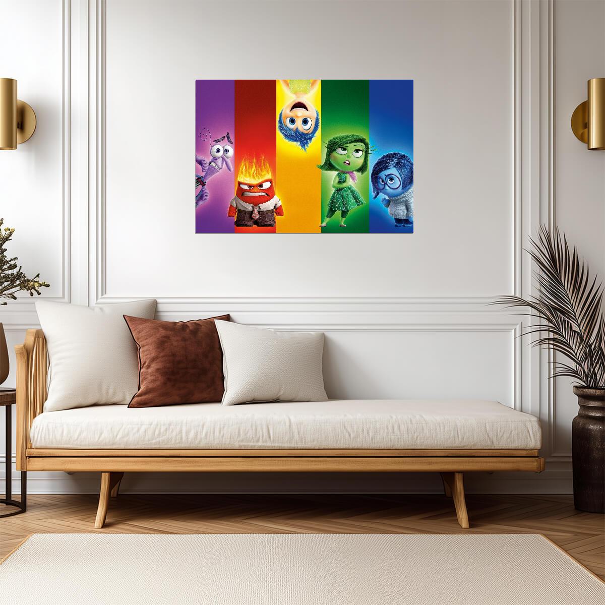 Inside Out | Pixar Animation | Movie Poster - Movies & TV Poster
