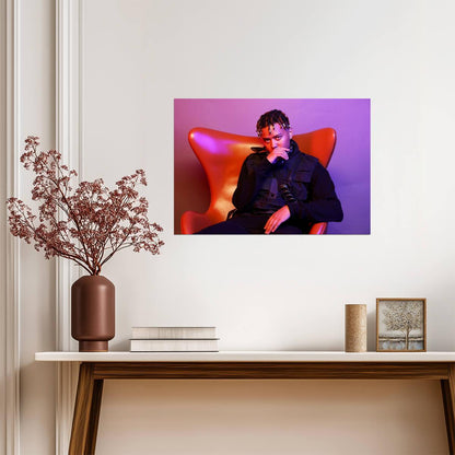 Cordae | Hip Hop Artist | Rapper Portrait Poster - Music Poster