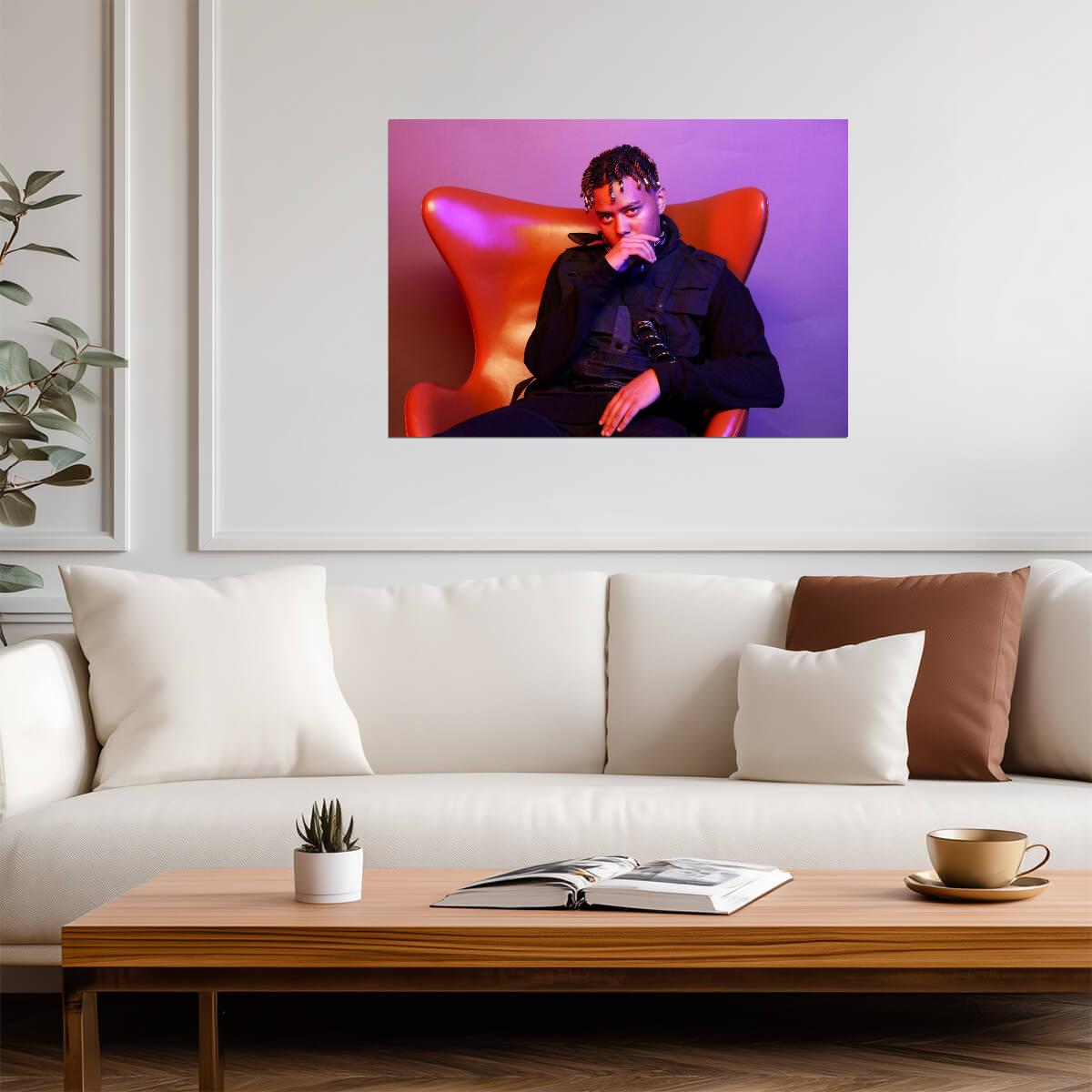 Cordae | Hip Hop Artist | Rapper Portrait Poster - Music Poster