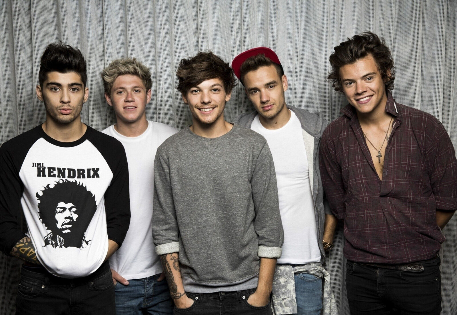 One Direction Casual Band Photo | Pop Music Group Poster | Modern Boy Band Wall Art - Music Poster