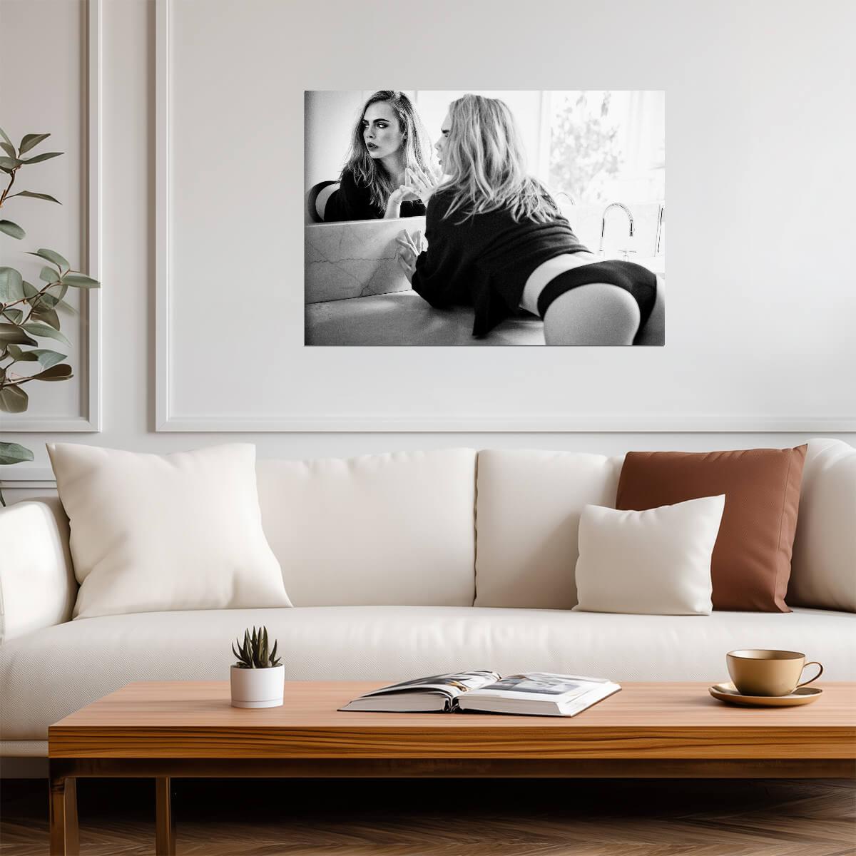 Cara Delevingne | Supermodel Art | Sexy Actress Poster - Celebrities Poster