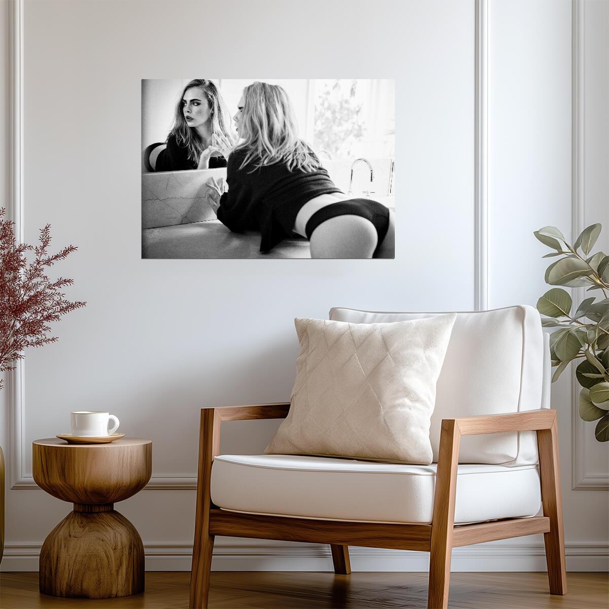 Cara Delevingne | Supermodel Art | Sexy Actress Poster - Celebrities Poster