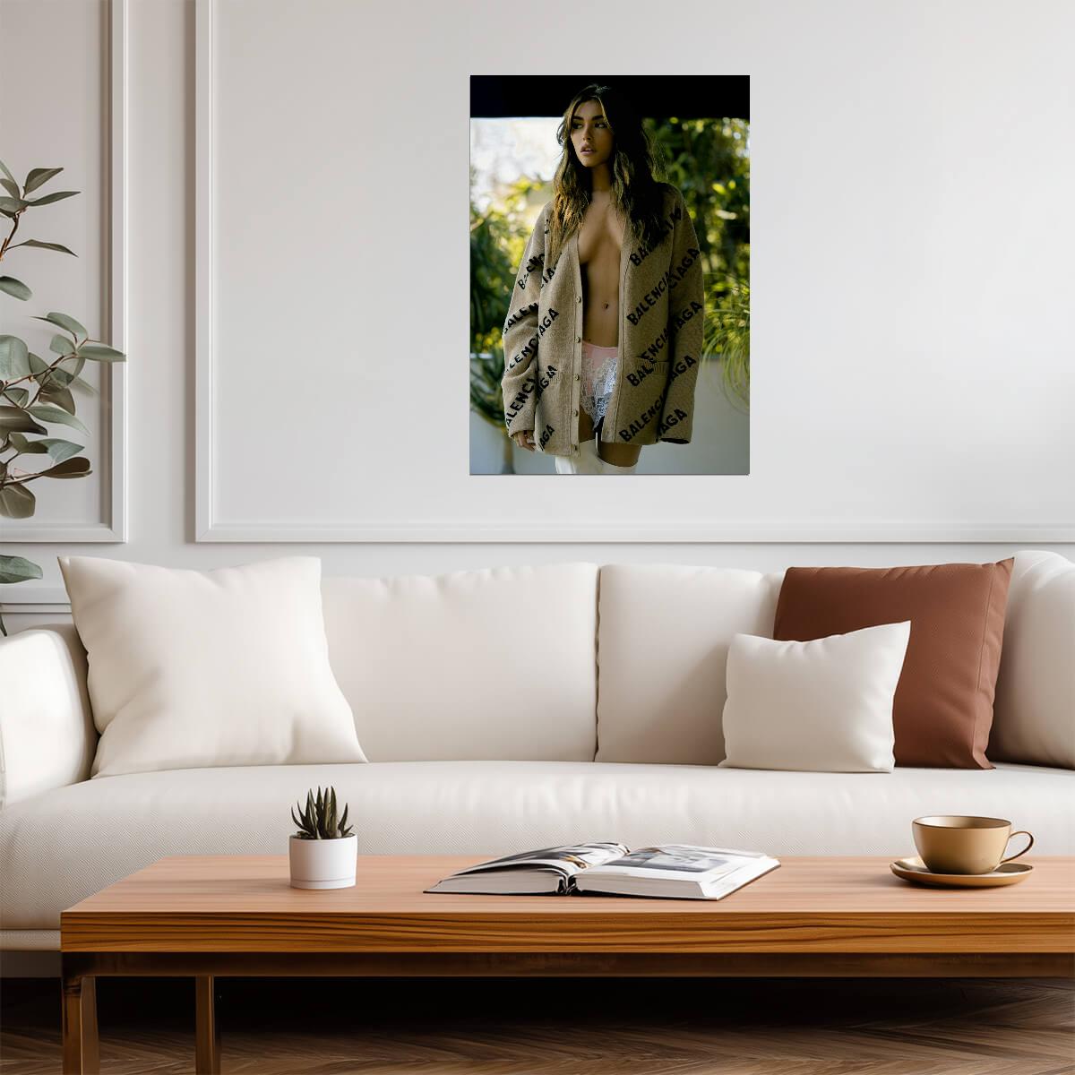 Madison Beer Fashion Photoshoot | Modern Music Poster | Sexy Celebrity Wall Art - Music Poster
