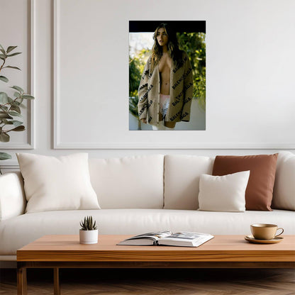 Madison Beer Fashion Photoshoot | Modern Music Poster | Sexy Celebrity Wall Art - Music Poster