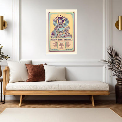 Isle Of Wight Festival 1970 | Vintage Music Event | Concert Poster - Music Poster