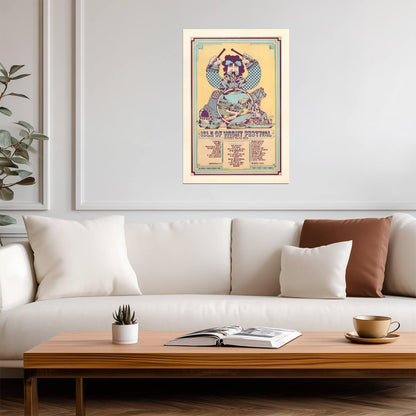 Isle Of Wight Festival 1970 | Vintage Music Event | Concert Poster - Music Poster