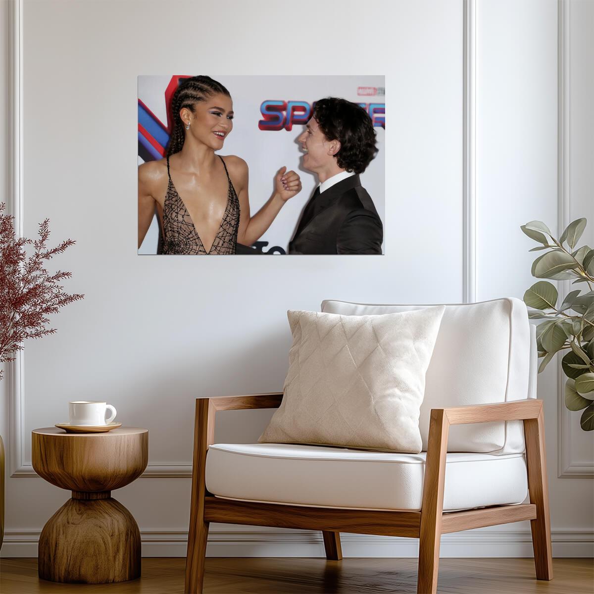 Tom Holland and Zendaya | Spider-Man Premiere Poster | Celebrity Couple Wall Art - Celebrities Poster
