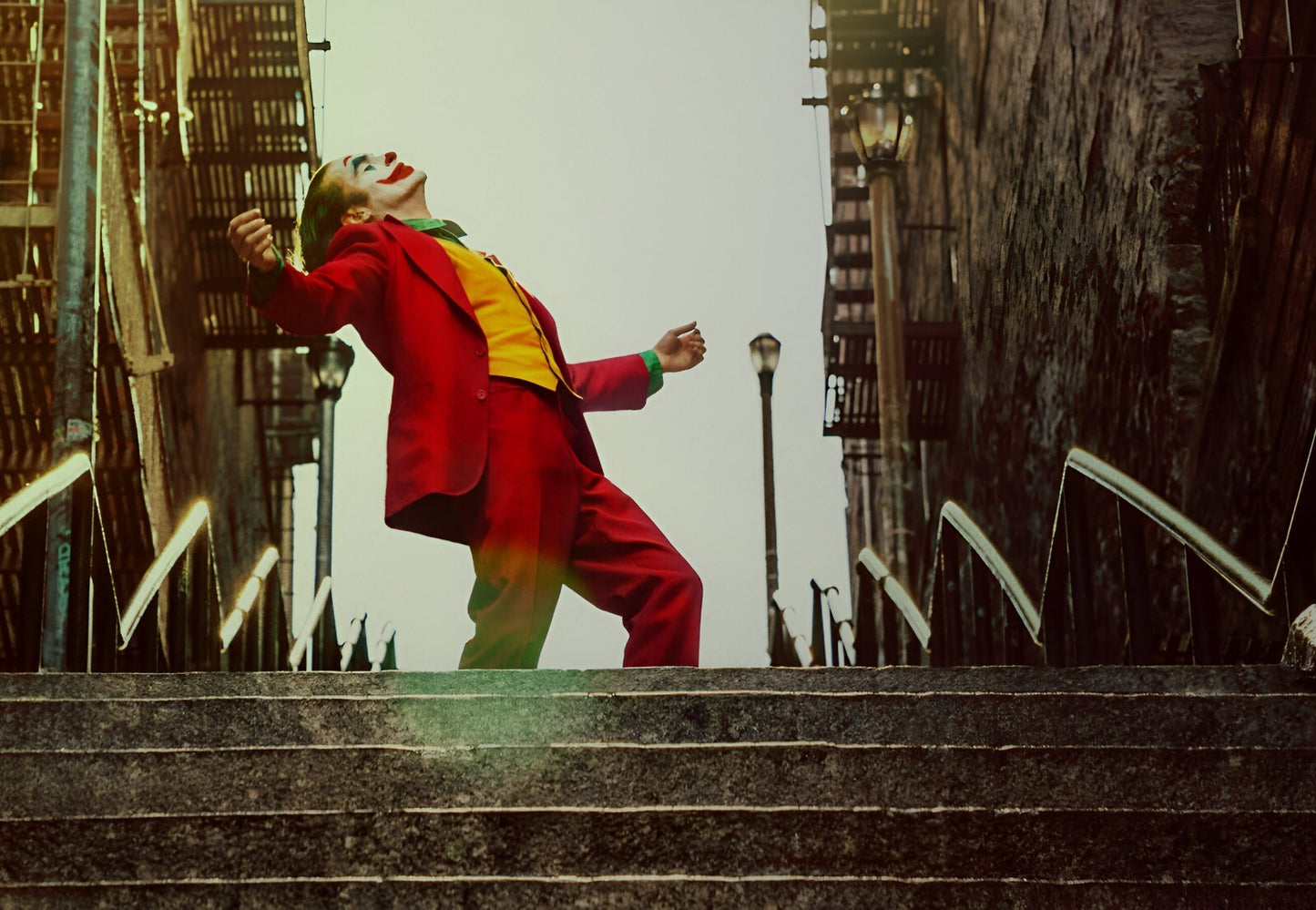 Joker Joaquin Phoenix Poster | Stairs Dance Movie Print - Movies & TV Poster
