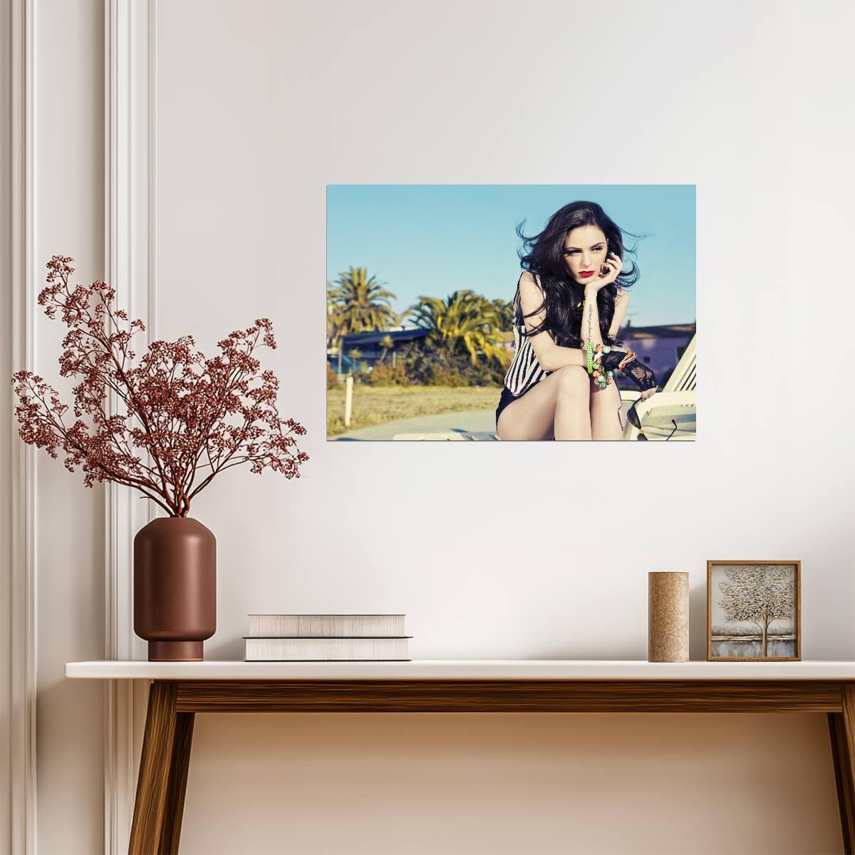 Cher Lloyd | British Singer | Pop Music Poster - Music Poster