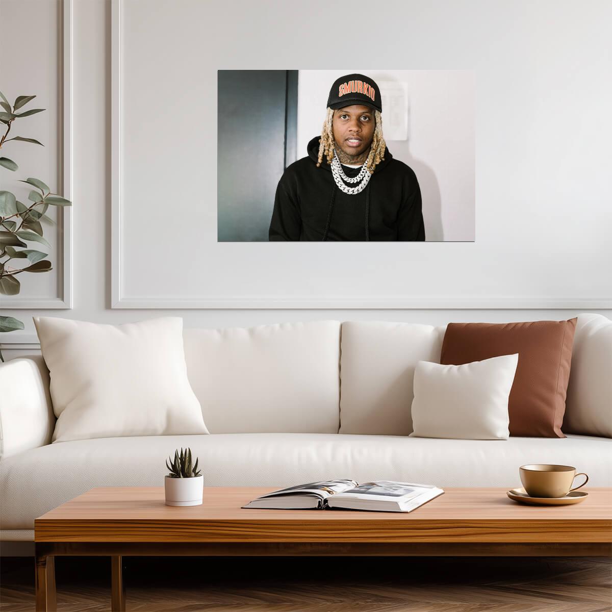 Lil Durk Poster | Rapper Wall Art - Music Poster