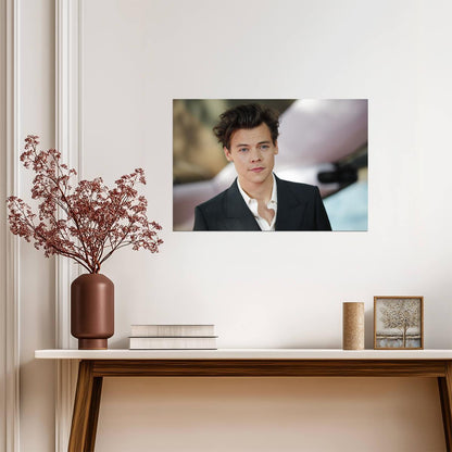 Harry Styles Portrait | Pop Music Star | Celebrity Wall Art Poster - Music Poster