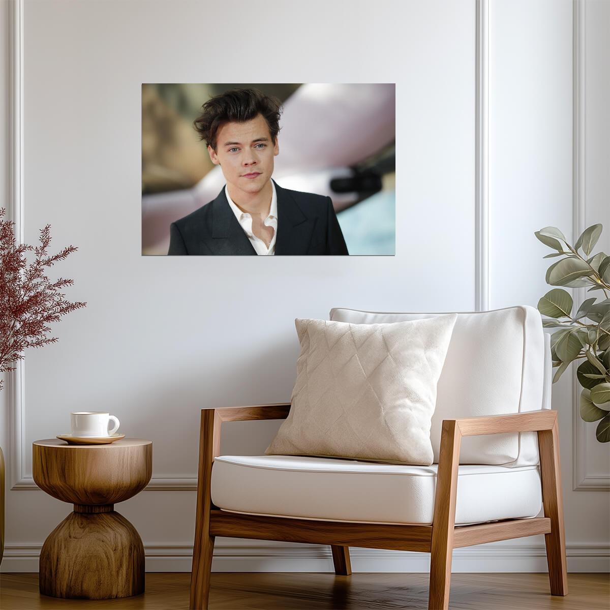 Harry Styles Portrait | Pop Music Star | Celebrity Wall Art Poster - Music Poster