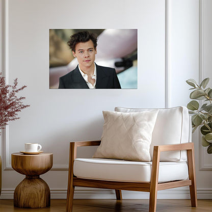 Harry Styles Portrait | Pop Music Star | Celebrity Wall Art Poster - Music Poster