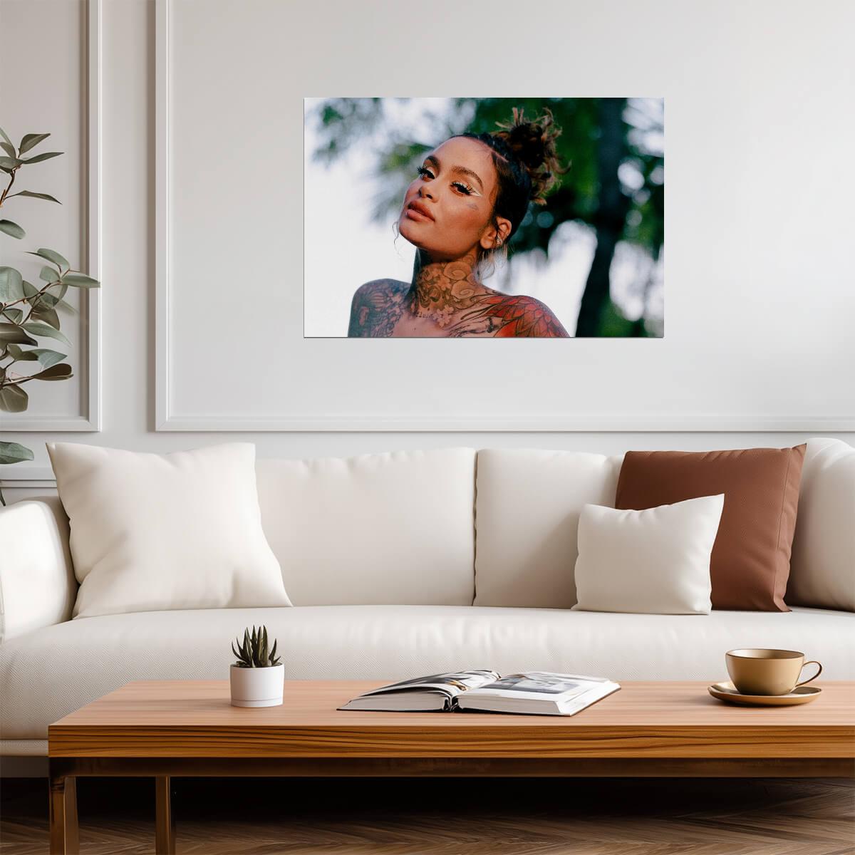 Kehlani Poster | R&B Singer Wall Art - Music Poster