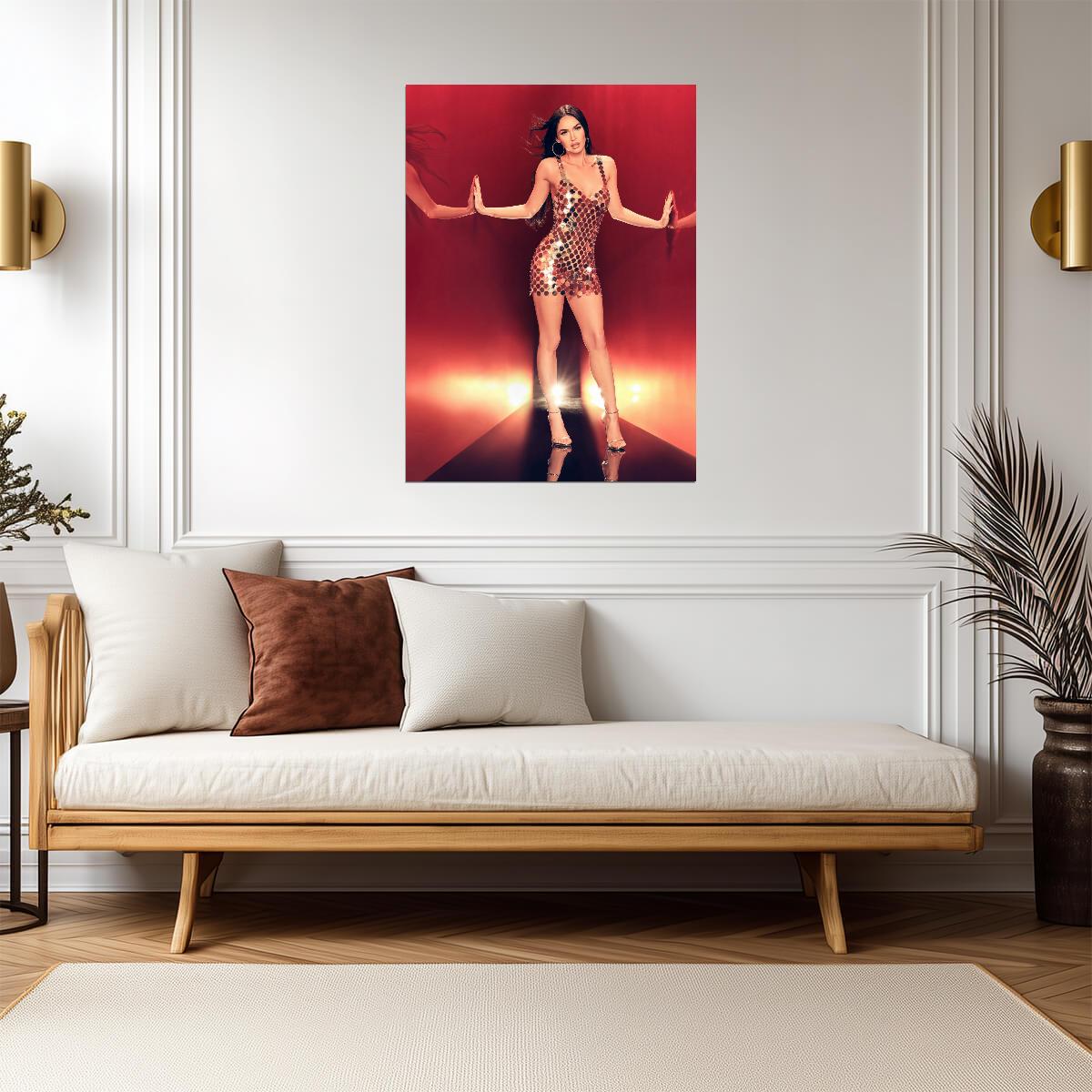 Megan Fox Glamour Photoshoot | Celebrity Wall Art | Sexy Girl Poster - Celebrities Poster